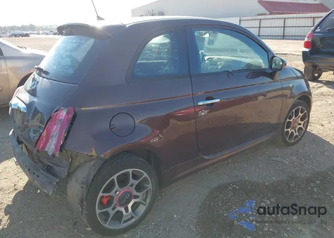 2014 Fiat 500 Sport из США, поврежденный, VIN 3C3CFFBR5ET276019